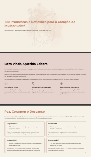 Lista de 100 versículos para encontros de mulheres